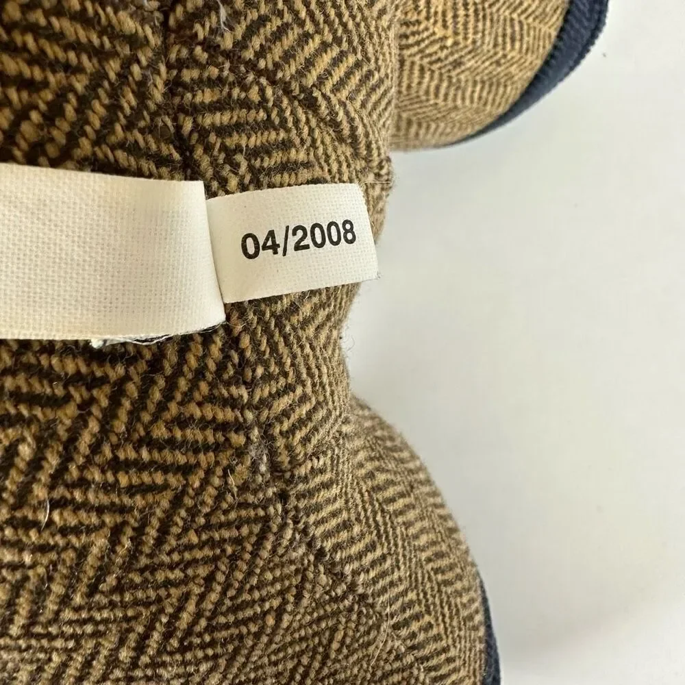 Pottery Barn Kids Tweed Corduroy Plush Puppy Dog 14